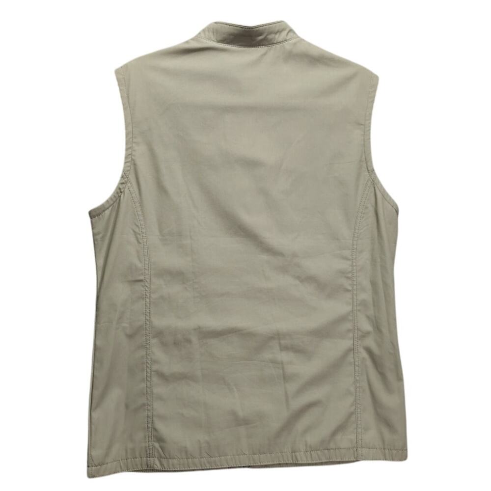 N.S. Original Fashion Jeep Vest Mens Size XL Trapper Tan Brown Multipockets Mesh - Picture 2 of 10
